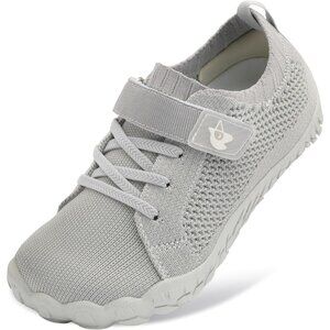 〽️Boys Gray Lightweight Hiking Sneaker Anti-Slip Comfortable Sport Shoes